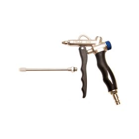   Lefújó pisztoly szabályozható 15 mm + 110 mm hosszú csőrrel - BGS