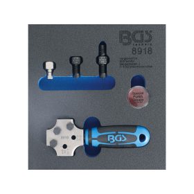 Fékcső peremező készlet 4,75mm, 3/16" - BGS