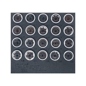 Kerékőr leszedő készlet VW 20 részes - BGS