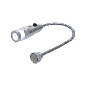 Szerelőlámpa LED 1 ledes flexibilis + mágneses - BGS