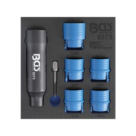 Tálcás tőcsavar tisztító kefe készlet - BGS