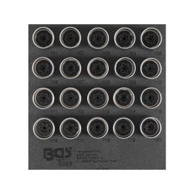 Kerékőr leszedő készlet Opel (A típus) 20 részes - BGS