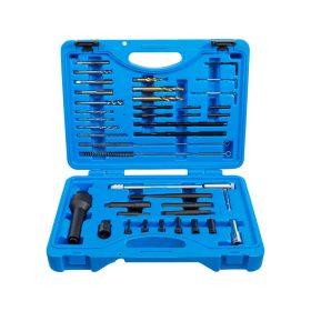   Törött izzítógyertya kifúró kiszedő készlet M8, M10 - BGS