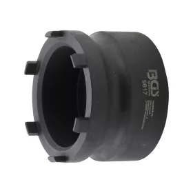 Dugókulcs, körmös - hornyos anyához D74 mm Cr-Va - BGS