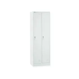   Öltözőszekrény - 2 emberes - 2 hosszúajtós kivitel 1850x600x450mm - PTC Tools