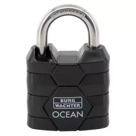  Biztonsági rozsdamentes lakat - Ocean 490 Ni 30 típusú - Burg Wachter