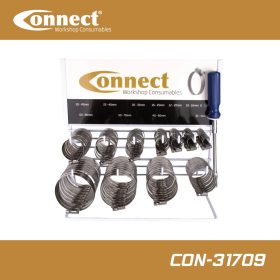   Bilincs készlet 110 db-os + ajándék bilncs csavarhúzó - rozsdamentes - Connect