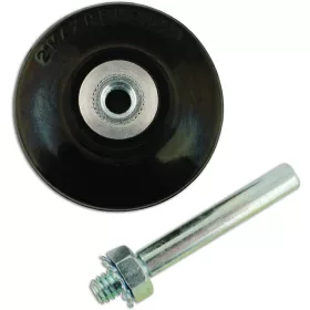   Csiszolótárcsa, csapos /6 mm/ felfogó gumitányér 50 mm-es - 1 db - Connect