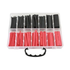   Hőzsugorcső 144 részes klt, duplafalas, fekete-piros 3.2-12.7 mm - Connect