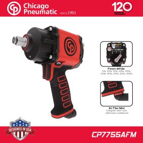   Légkulcs 1/2" 1300 Nm Lazítás - 1080 Nm Meghúzás - Chicago Pneumatic