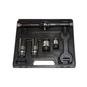   Menetfúró és metsző befogó készlet M3-M8 / M6-M12 + racsnis hajtószár - Ellient Tools