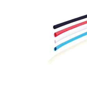 Zsugorcső 6-3mm fehér 1m-es