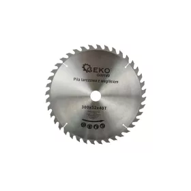 Keményfémlapkás körfűrészlap fához 300x32x40T - Geko