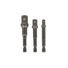   Dugókulcs átalakító készlet fúrógéphez 1/4" , 3/8" , 1/2" - Geko
