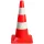 54 Cm magas közúti jelzőbója piros/fehér színben
