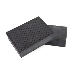   Gumikocka téglatest 165x120 x 37 mm magas - tömör - keresztmintás - PTC Tools