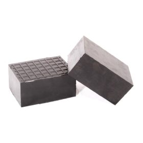   Gumikocka téglatest 165x120 x 80 mm magas - tömör - négyzethálós - PTC Tools