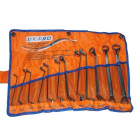   Csillag-csillagkulcs készlet hajlított 12 db-os 6-32 mm - GK-Pro - GK Tools