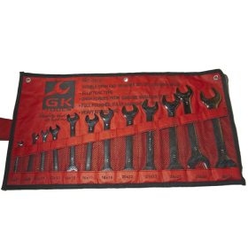 Villás-villáskulcs készlet 12 részes 6-32-ig - GK Tools