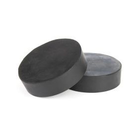   Gumipogácsa krokodil emelőhöz 113 mm x 30 mm - Tömör - Fekete - PTC Tools