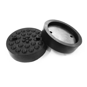   Gumipogácsa csápos emelőhöz 118/108 mm-es fémhátlap+perem+2furat - PTC Tools