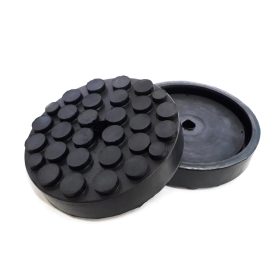   Gumipogácsa csápos emelőhöz 120/110 mm-es peremes+betét-lyukas-pötty - PTC Tools