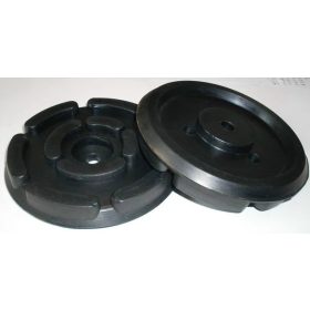   Gumipogácsa csápos emelőhöz 147 mm-es spec. peremes-íves - PTC Tools