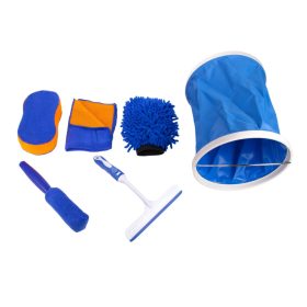   Autómosó 6 db-os készlet összecsukható vödörrel Veterán járművekhez - Gunson