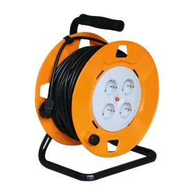   Kábeldob 25 m - IP20 PVC kábel 3 x 1.5 mm2 - 2300W (HJR 4-25/1,5) - SMA Tools