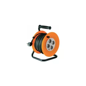   Kábeldob 50 m - IP20 PVC kábel 3 x 1.5 mm2 - 3000W Sárga - SMA Tools