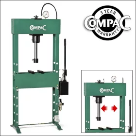   Prés 25 t hidro-pneumatilus kézi-karos - gyors dugattyú - Compac HP 25 G6 - COMPAC Hydraulik