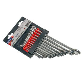   Csillag-villáskulcs készlet 11 db-os 7 - 19 mm - Genius Tools