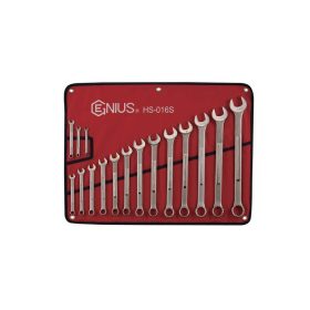 Csillag-villáskulcs készlet 16 db colos - Genius Tools