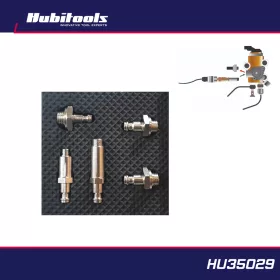   Nyomásteszter PressureDiag-hoz Adapter: Benzin nagy nyomás adapter készlet - Hubitools