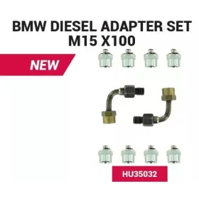   Nyomásteszter PressureDiag-hoz Adapter: BMW diesel adapter klt M15x100 - Hubitools