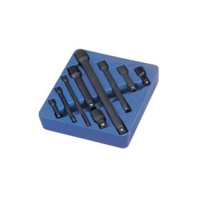   Tálcás Genius toldószár, gépi készlet 9 db-os 1/4 + 3/8 + 1/2" - 1/6 - Genius Tools