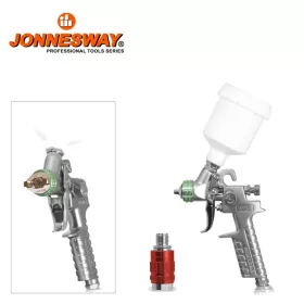   Festékszóró pisztoly, felsőtartályos 0,8 mm 0.25L mini HVLP - Jonnesway Tools