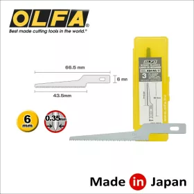   Penge dekor és hobby késhez 43.5 mm 0.35 mm dekorfűrész 3 db/dob (KB4-NS/3) - Olfa