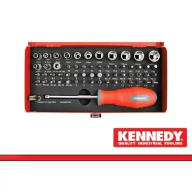   Bit készlet 60 részes. Ken-Grip + spec. - (KEN-573-6370K) - Kennedy