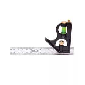 Derékszög-vonalzó, többcélú 6" 150x13mm - Kennedy