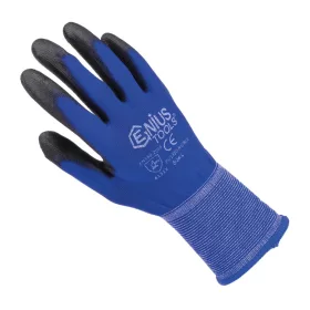   Kesztyű - szerelőkesztyű - Genius kék L-es 09-es - Genius Tools