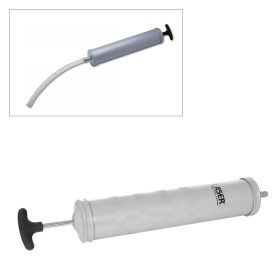   Olajbetöltő kézipumpa 5dl fém - 500 ml - profi - Laser Tools