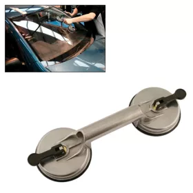   Horpadásjavító, dupla tappancs, alu - 80 kg - vákuumos - fix fejek - Laser Tools