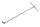 T-kulcs csuklós 14-es 600 mm - Laser Tools