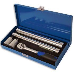   Gyertyaszerelő készlet + 2 db nyomaték 18 Nm+24 Nm adapter 3/8" - Laser Tools