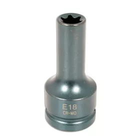 Légkulcsfej 3/4" hosszú belső torx E18 - Laser Tools