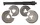 Rugóösszehúzó készlet Mercedes Benz - Laser Tools