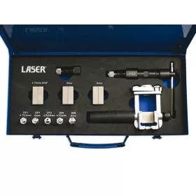   Fékcsőperemező készlet járművön is használható 4.75+5+6 mm Hidraulikus - Laser Tools
