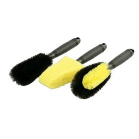 Kerékfelni tisztító kefe 3 db-os készlet - Laser Tools