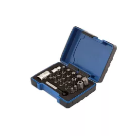 Bit készlet Torx Plus® - 23 db-os - Laser Tools